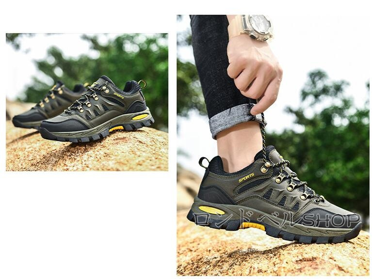 トレッキング登山靴 メンズ スニーカー ローカット 山登り ハイキング 父の日 疲れにくい アウトドア30代40代50代 プレゼント ウォーキング 