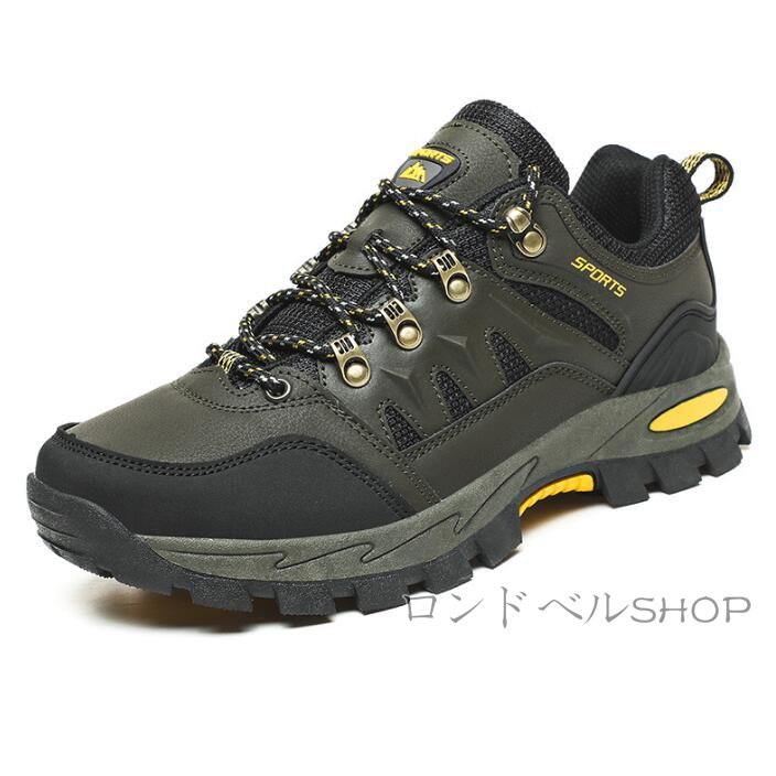 トレッキング登山靴 メンズ スニーカー ローカット 山登り ハイキング 父の日 疲れにくい アウトドア30代40代50代 プレゼント ウォーキング 