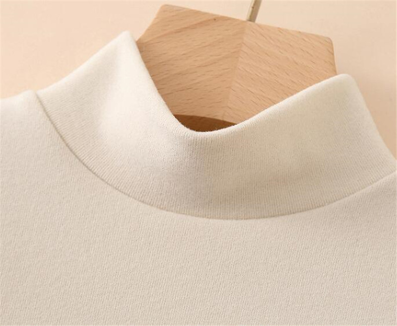 Tシャツ レディース 長袖 カットソー ハイネック トップス 通勤 細身 日常 オシャレ きれいめ 冬 女性用 普段着 秋 OL 無地 インナー 