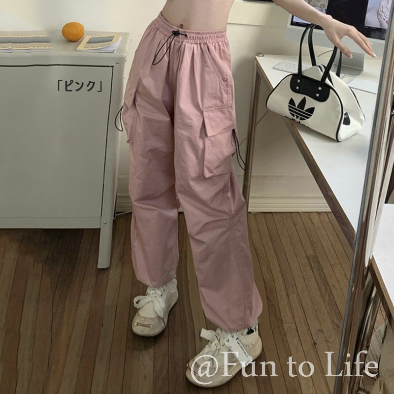 カーゴパンツ ダンスパンツ レディース ミリタリーパンツ ワイドパンツ ジョガーパンツ ゆったり ロングパンツ 大きいサイズ 着痩せ 