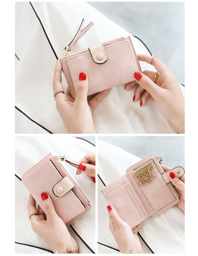 財布 レディース ミニ財布 キーケース カード収納 多機能 かわいい 小銭入れ 名刺入れ 多機能ケース おしゃれ 大容量 