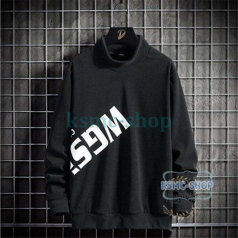 ロングTシャツ メンズ おしゃれ 英文字 長袖Tシャツ カットソー 秋 新作 大きいサイズ 秋服 カジュアル 