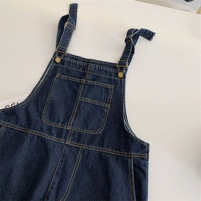 デニム サット パンツ レディース オールインワン オーバーオール つなぎ デニムサットパンツ 大人サット ロング サ 