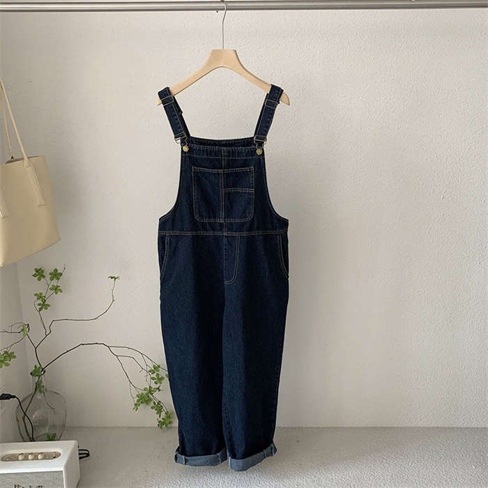 デニム サット パンツ レディース オールインワン オーバーオール つなぎ デニムサットパンツ 大人サット ロング サ 