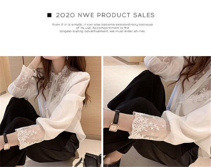 ブラウス レディース シャツ シャツブラウス 長袖 無地 おしゃれ レース トップス 長袖シャツ カジュアル 通勤通学 花柄 アウトドア ゆったり 