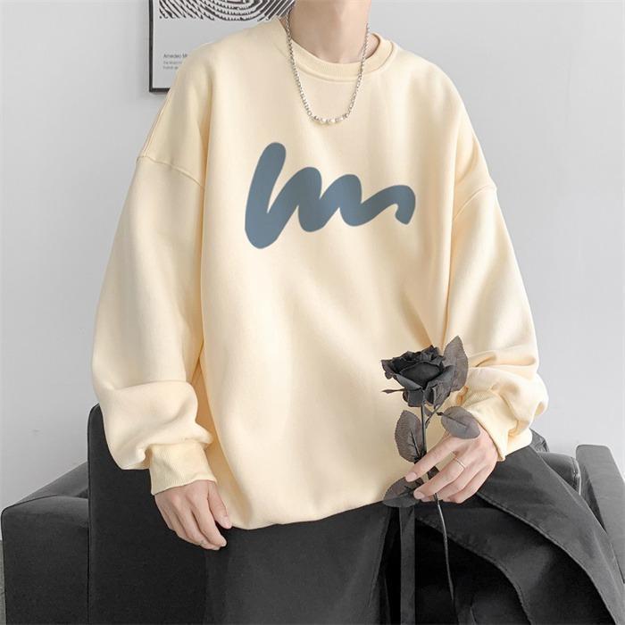 トレーナー メンズ トップス スウェットシャツ 春服 秋服 シンプル 長袖 カジュアル ゆったり お洒落 クルーネック プルオーバー 