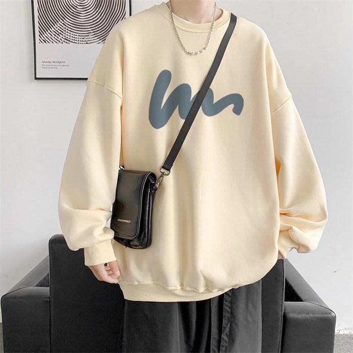トレーナー メンズ トップス スウェットシャツ 春服 秋服 シンプル 長袖 カジュアル ゆったり お洒落 クルーネック プルオーバー 