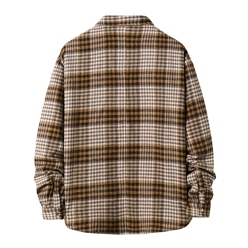 ネルシャツ チェックシャツ メンズ ネルチェックシャツ 秋冬 長袖シャツ シャツ かっこいい カップル コットン おしゃれ ワークシャツ ペアルック カジュアル 