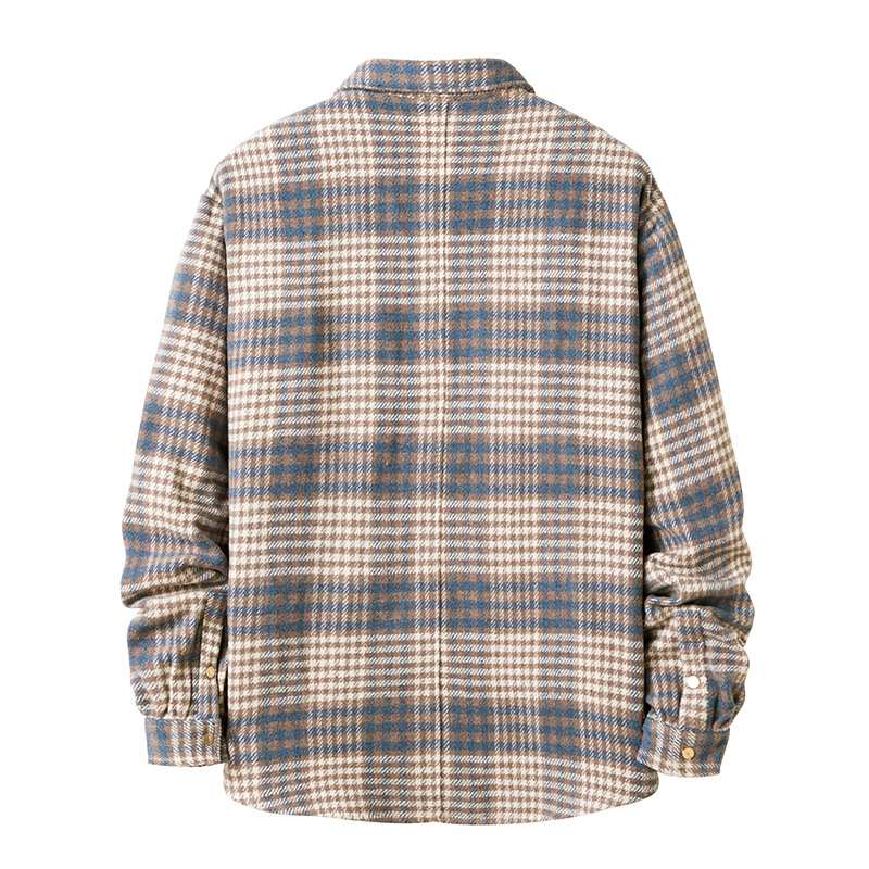 ネルシャツ チェックシャツ メンズ ネルチェックシャツ 秋冬 長袖シャツ シャツ かっこいい カップル コットン おしゃれ ワークシャツ ペアルック カジュアル 