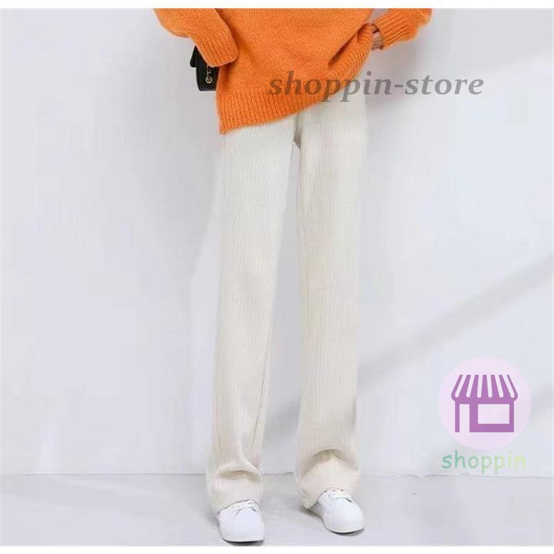 ワイドパンツ レディース ガウチョパンツ ロング イージーパンツ カジュアル 着痩せ ゆったり 春秋 動きやすい ルームウェア ウエストゴム 