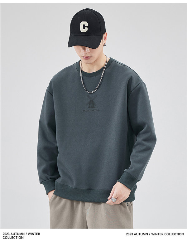 トレーナー メンズ 秋服トレーナー オーバーサイズ ゆったり 着痩せ 秋服 カップル 薄手 韓国ファッション 春秋 送料無料 クルーネック 
