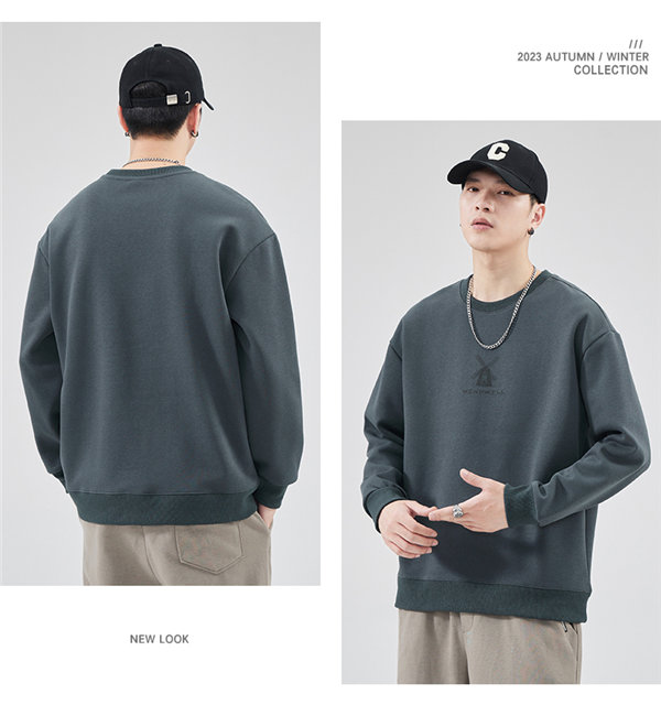 トレーナー メンズ 秋服トレーナー オーバーサイズ ゆったり 着痩せ 秋服 カップル 薄手 韓国ファッション 春秋 送料無料 クルーネック 