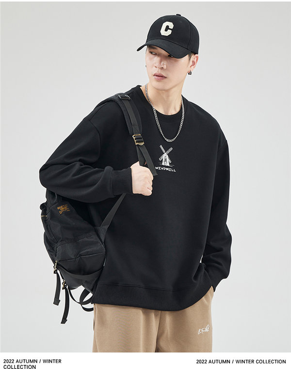 トレーナー メンズ 秋服トレーナー オーバーサイズ ゆったり 着痩せ 秋服 カップル 薄手 韓国ファッション 春秋 送料無料 クルーネック 