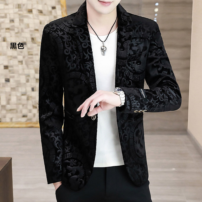 テーラードジャケット メンズ おしゃれ ブレザージャケット カジュアルスーツ 花柄 フォマールスーツ アウター ビジネススーツ 紳士用 通勤 春秋冬 