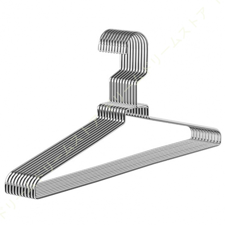 ハンガー 50本組 セット 洗濯 衣類 多機能ハンガー 曲がらな 滑り止め すべらない 超強い荷重 跡がつかない 物干し 乾湿両用ステンレス 変形にくい 