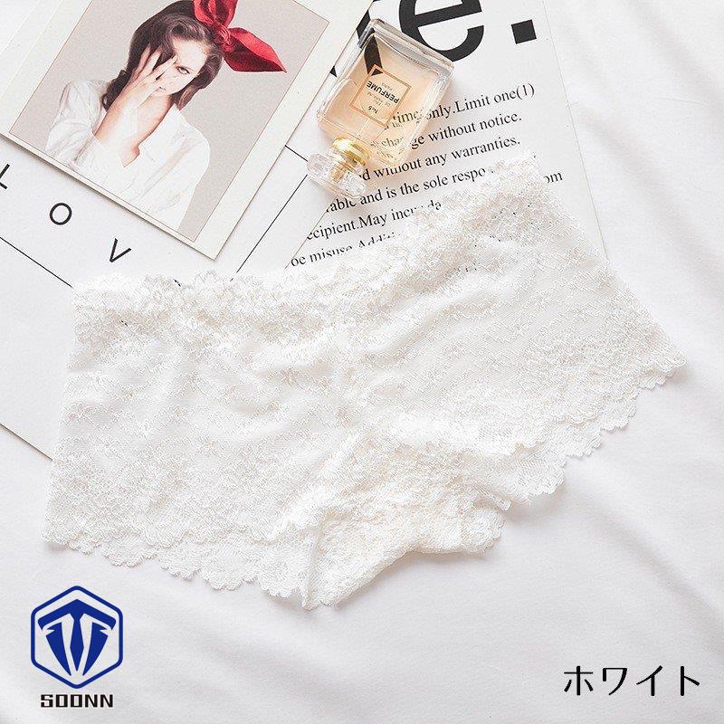 ショーツ パンツ パンティ スタンダードショーツ 総レース インナー 下着 無地 レディース シンプル 