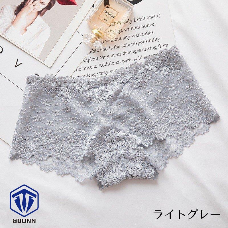 ショーツ パンツ パンティ スタンダードショーツ 総レース インナー 下着 無地 レディース シンプル 