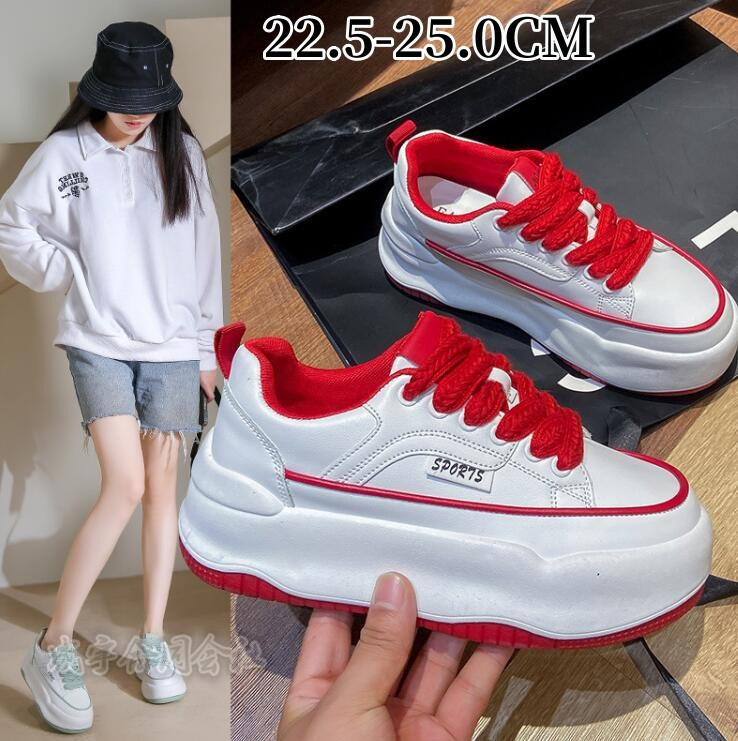 厚底スニーカー レディース ローカットスニーカー スポーツ厚底5.5CM 身長アップ 美脚 歩きやすい 靴 軽量 通勤 疲れない おしゃれ 通学 