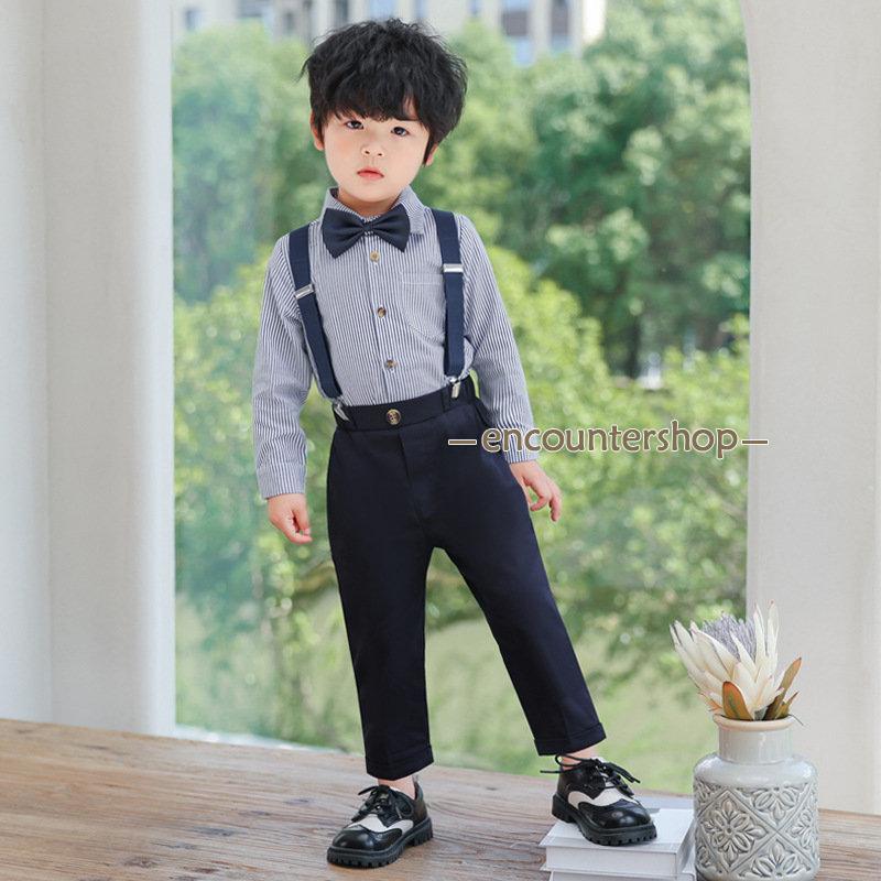 子供スーツ 入学式 男の子 4点セット フォーマル 長袖 紳士服 上下セット 卒園式 スーツ 七五三 入園式 結婚式 卒業式 キッズ お宮参り 子供服 