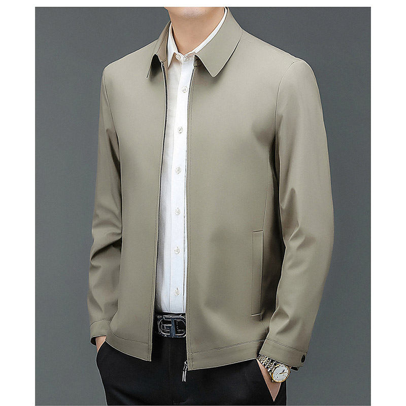 ライトアウター メンズ 春秋 ビジネス シンプル ジップアップ 出張 フォーマル ブルゾン ショートコート カジュアル ジャケット ビジネスジャケット 通勤 仕事 