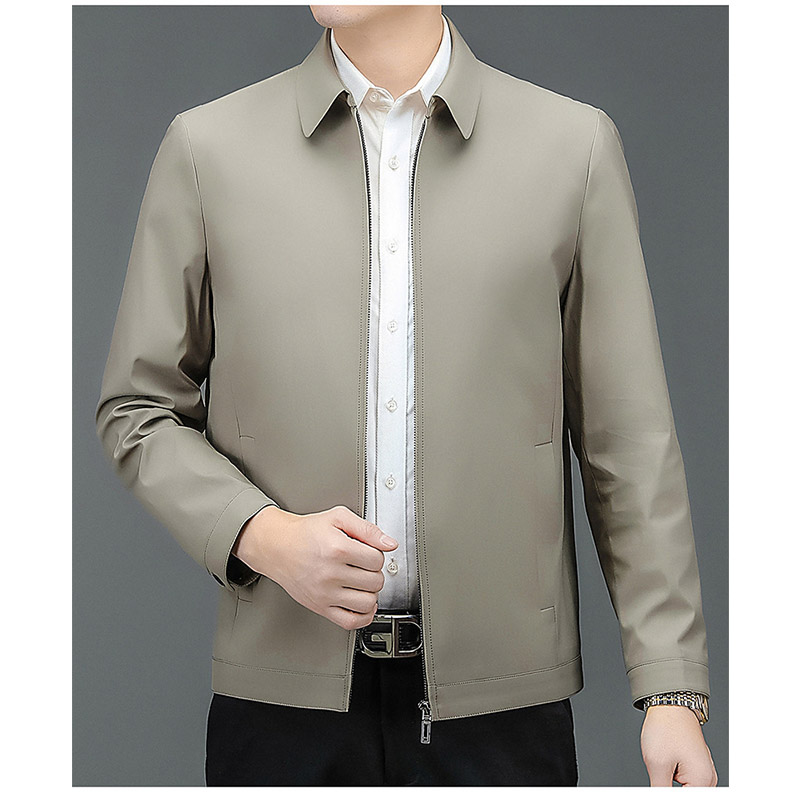 ライトアウター メンズ 春秋 ビジネス シンプル ジップアップ 出張 フォーマル ブルゾン ショートコート カジュアル ジャケット ビジネスジャケット 通勤 仕事 