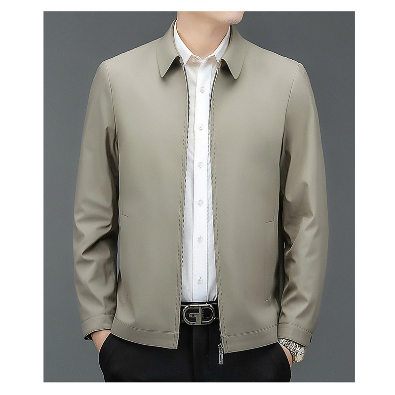 ライトアウター メンズ 春秋 ビジネス シンプル ジップアップ 出張 フォーマル ブルゾン ショートコート カジュアル ジャケット ビジネスジャケット 通勤 仕事 