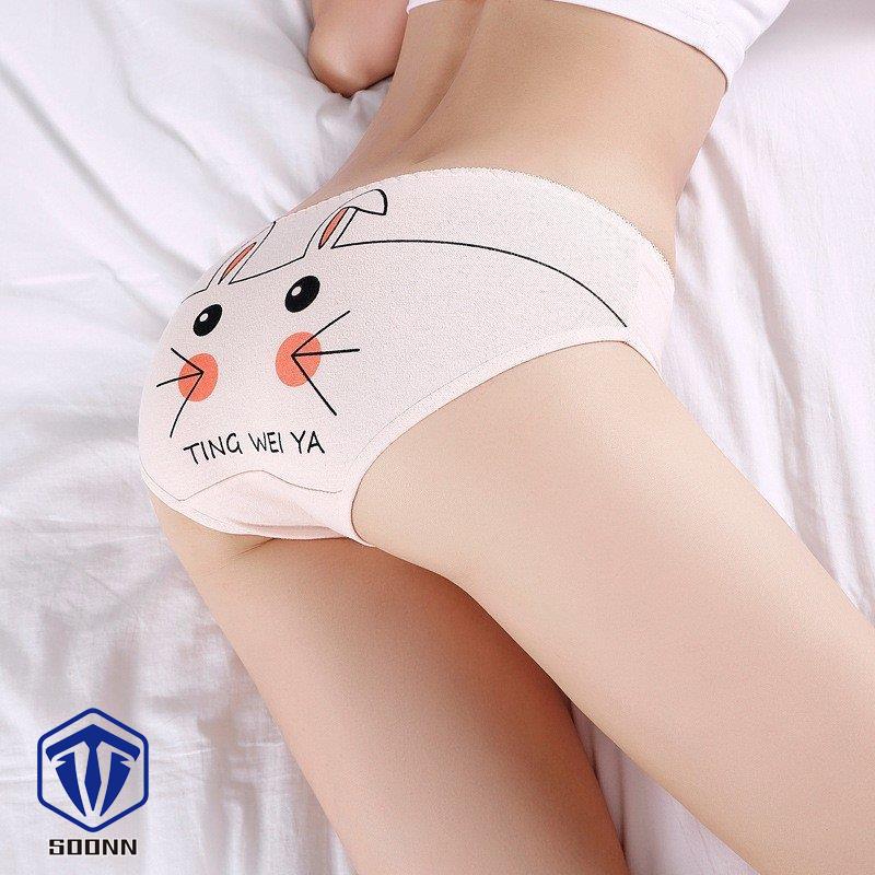 ショーツ ローライズ スタンダード レディース パンツ インナー 下着 動物 アニメ おしゃれ かわいい プリント 