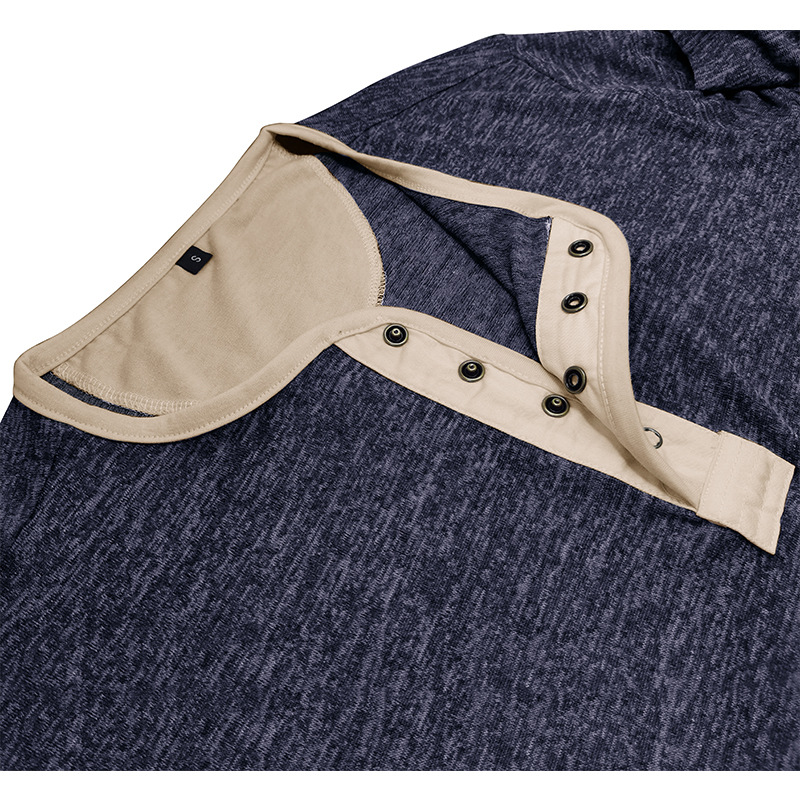 長袖Tシャツ メンズ 長袖 ヘンリーネックTシャツ 秋 冬 シャツ 定番 ヘンリーネック ロンT トップス お洒落 大きいサイズ ロングT 