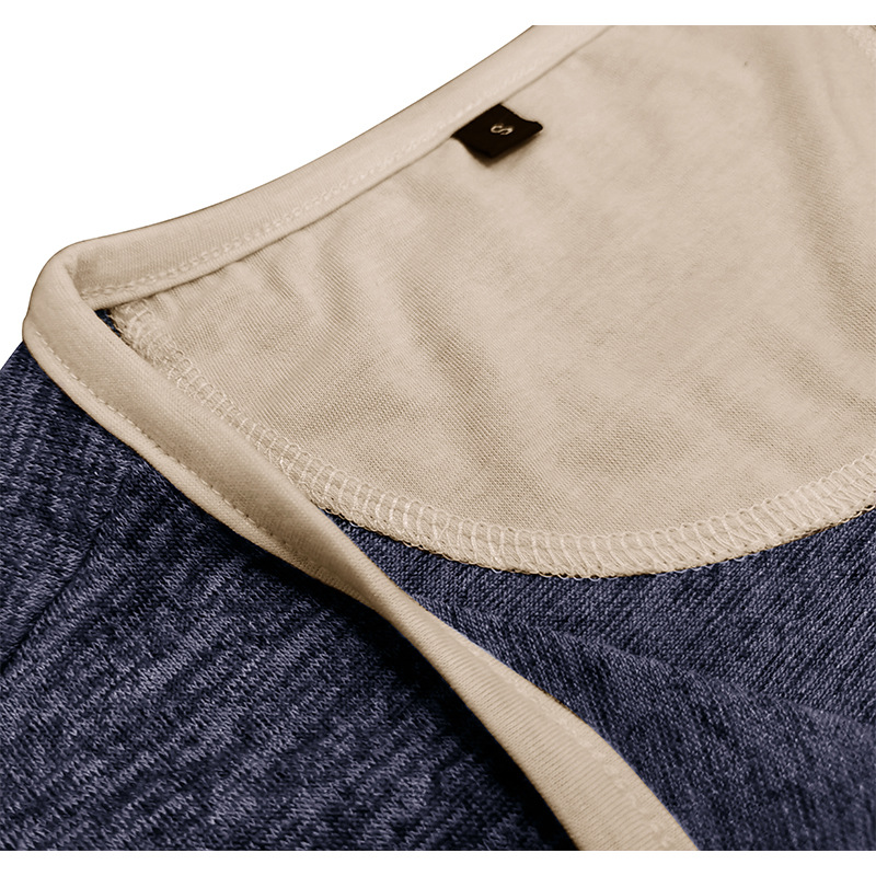 長袖Tシャツ メンズ 長袖 ヘンリーネックTシャツ 秋 冬 シャツ 定番 ヘンリーネック ロンT トップス お洒落 大きいサイズ ロングT 