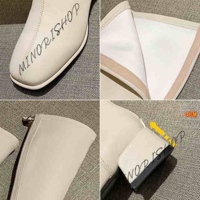 ロングブーツ レディースブーツ 秋冬 ジッパー付きブーツ カジュアルブーツ おしゃれブーツ  