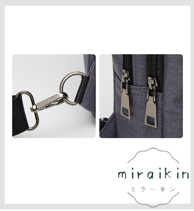 ボディバッグ ショルダーバッグ メンズ 大容量 ダブルファスナー 斜めがけ ボディーバッグ 鞄 サコッシュ 肩掛け カバン おしゃれ バッグ ウエストポーチ 