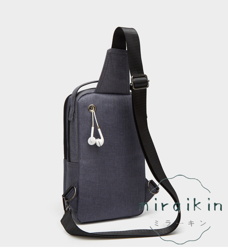 ボディバッグ ショルダーバッグ メンズ 大容量 ダブルファスナー 斜めがけ ボディーバッグ 鞄 サコッシュ 肩掛け カバン おしゃれ バッグ ウエストポーチ 