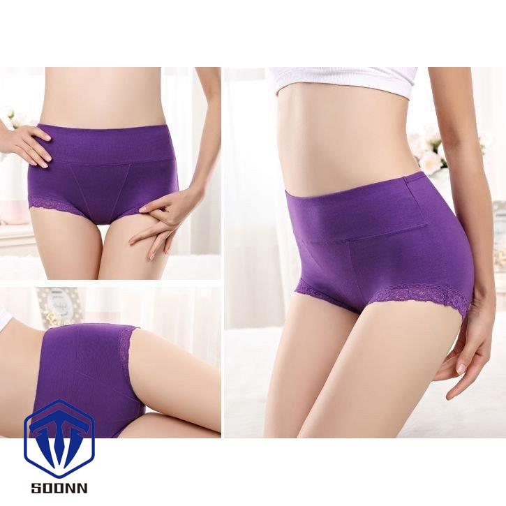 レディースショーツ スタンダード 単品 パンツ パンティー おへそすっぽり シンプル レース インナー 女 ソリッド無地 女性用下着ショーツ 