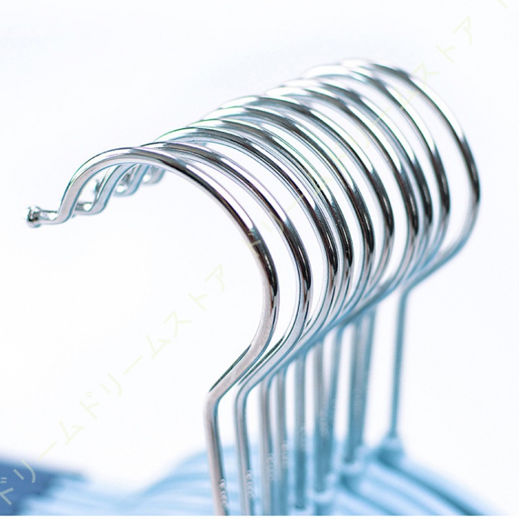 ハンガー すべらない 襟が伸びない かたくずれ防止 連結フック付き 多機能 乾湿両用 スーツ ブラック グレー 多機能 スリム 収納 10本組 おしゃれ 