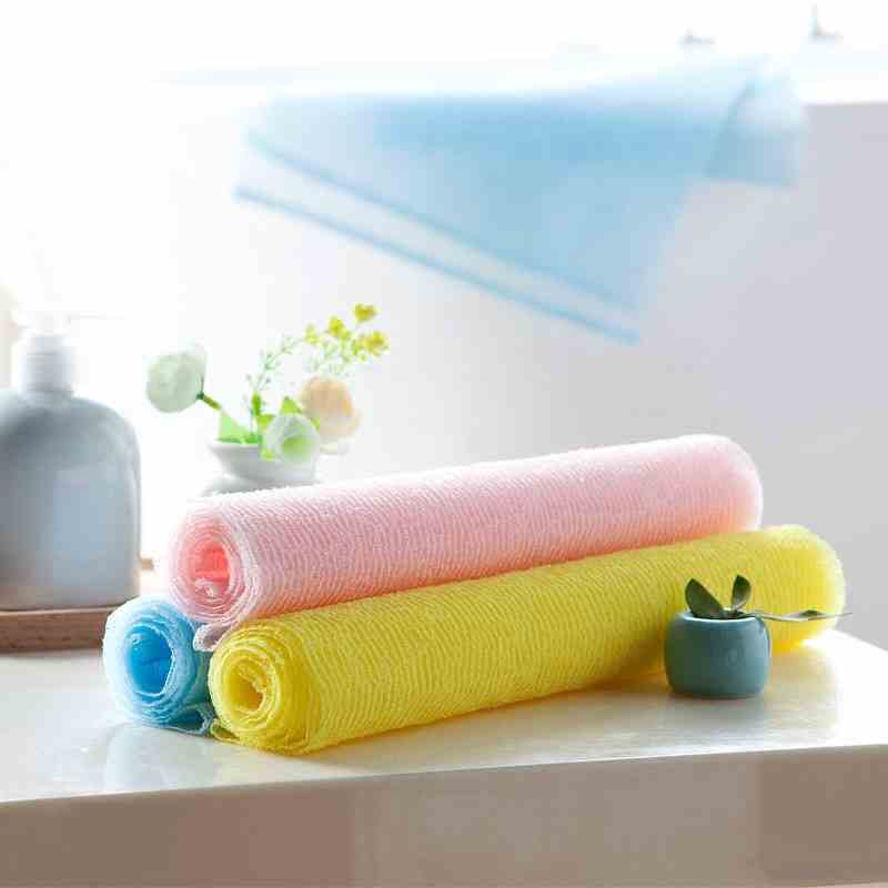 ボディタオル 3枚セット なめらかホイップ 泡立ち 弱酸性ボディタオル やわらかめ 背中洗い 敏感肌 浴用タオル 