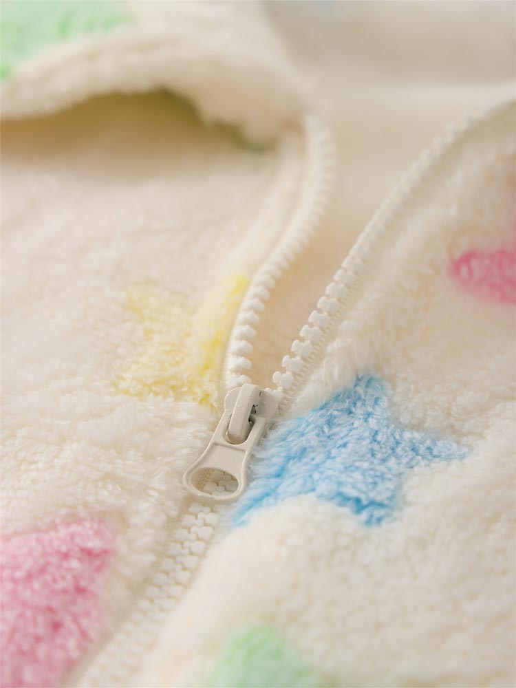 パジャマ レディース 星柄 冬 着る毛布 ルームウェア 部屋着 レディース パジャマ 冬 上下セット 女性 もこもこ 長袖 リラックス 