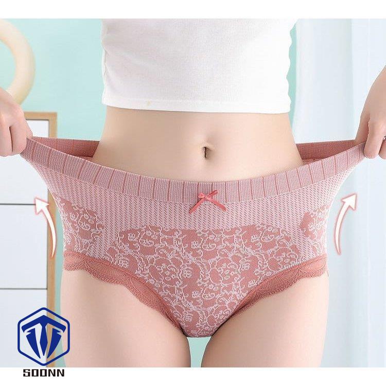 スタンダードショーツ フルバックショーツ 単品 パンツ パンティー レディース 深履き エ インナー アンダーウェア 花柄 お腹すっぽり ハイウエスト 