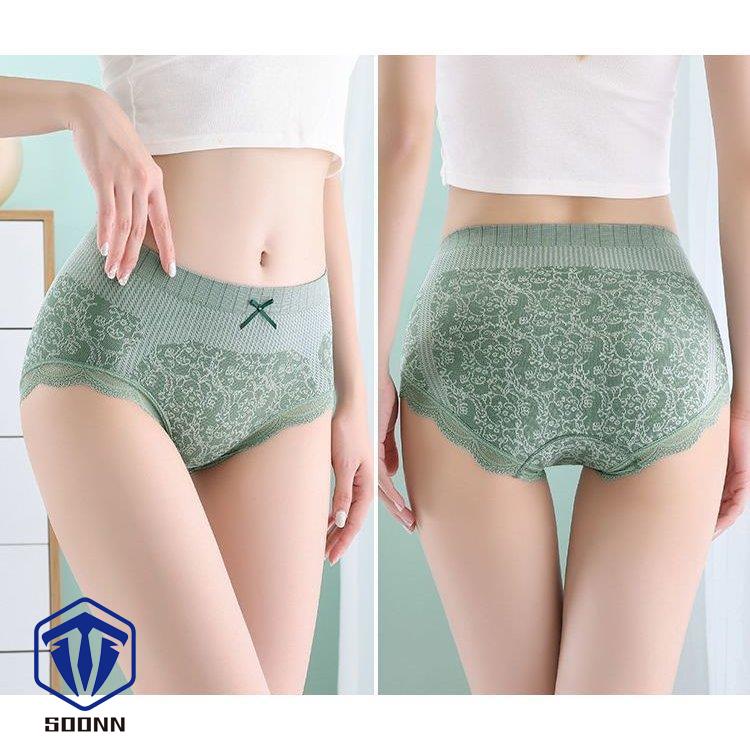 スタンダードショーツ フルバックショーツ 単品 パンツ パンティー レディース 深履き エ インナー アンダーウェア 花柄 お腹すっぽり ハイウエスト 