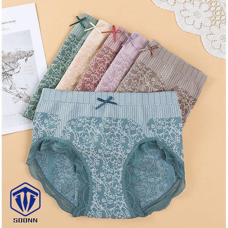 スタンダードショーツ フルバックショーツ 単品 パンツ パンティー レディース 深履き エ インナー アンダーウェア 花柄 お腹すっぽり ハイウエスト 