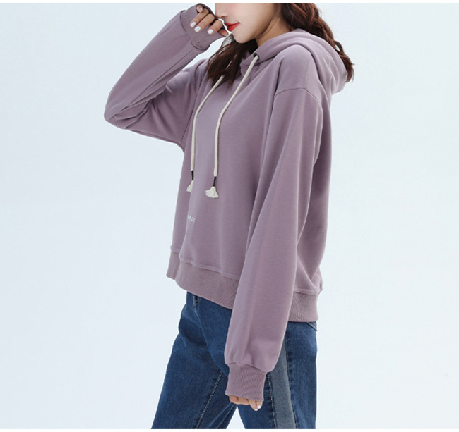 レディース 無地 スウエット トレーナー プルオーバー フード付 長袖 大きいサイズ トップス 