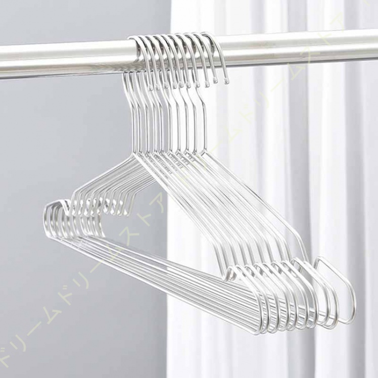 すべらない ハンガー おしゃれ 洗濯 薄い あとがつかない 洗濯ハンガー 洋服掛け 滑り止め 衣類ハンガー 軽量 シルバー 型崩れ防止 20本組 スリム 