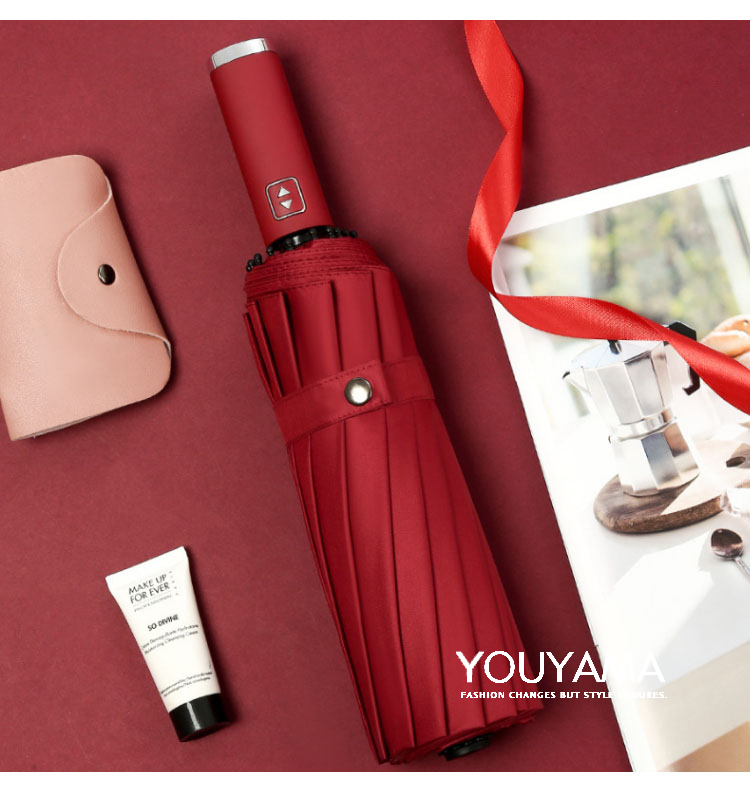 傘 折りたたみ傘 晴雨兼用 自動開閉 日傘 撥水加工 高強度 カサ耐強風 耐久性の高い 送料無料 遮熱 葉柄 遮光 折り畳み傘3段折り 撥水ビジネス傘 16本骨 かさ 