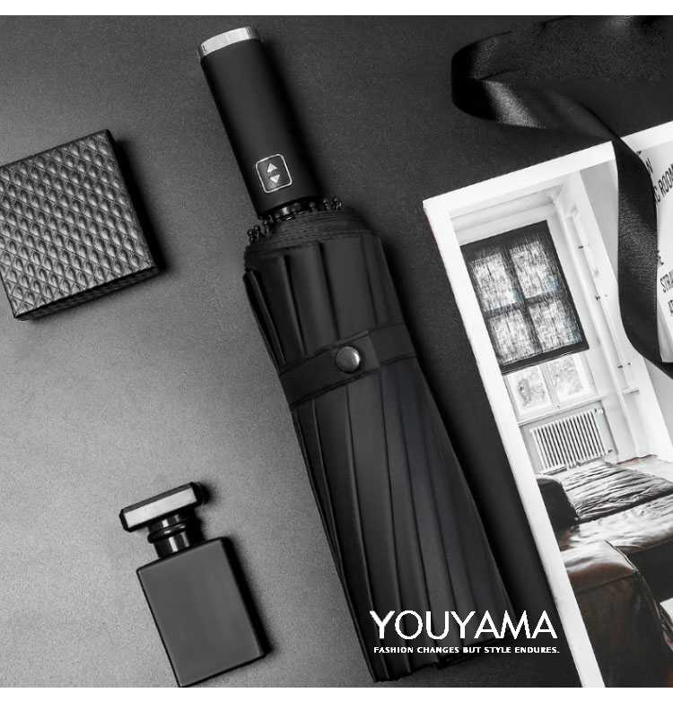 傘 折りたたみ傘 晴雨兼用 自動開閉 日傘 撥水加工 高強度 カサ耐強風 耐久性の高い 送料無料 遮熱 葉柄 遮光 折り畳み傘3段折り 撥水ビジネス傘 16本骨 かさ 