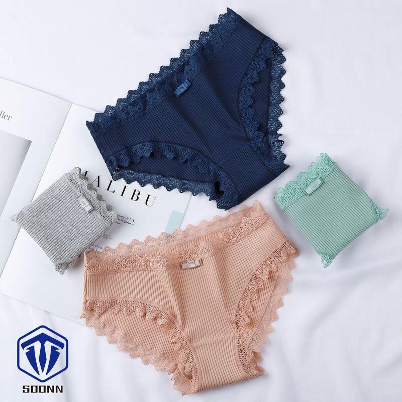 ショーツ スタンダードショーツ レディース レース リボン 無地 可 パンツ インナー 婦人用 下着 シンプル 女性用 単色 かわいい パンティ リブ 