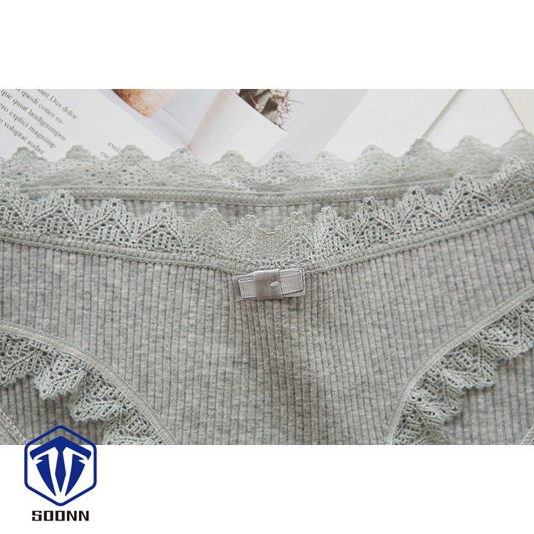 ショーツ スタンダードショーツ レディース レース リボン 無地 可 パンツ インナー 婦人用 下着 シンプル 女性用 単色 かわいい パンティ リブ 