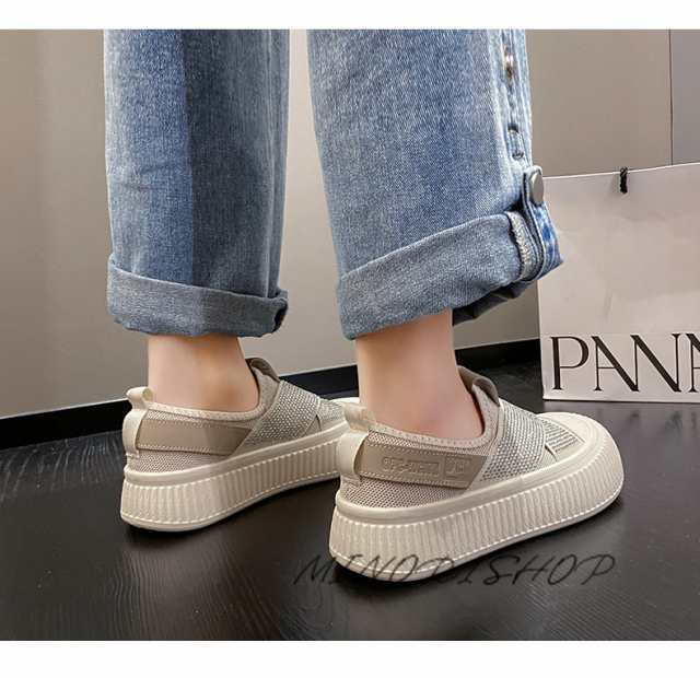 スニーカー レディース おしゃれ キャンバススニーカー 厚底スニーカー 20代 カジュアル 疲れない ダイヤモンド 美脚 30代 韓国 お 軽量 