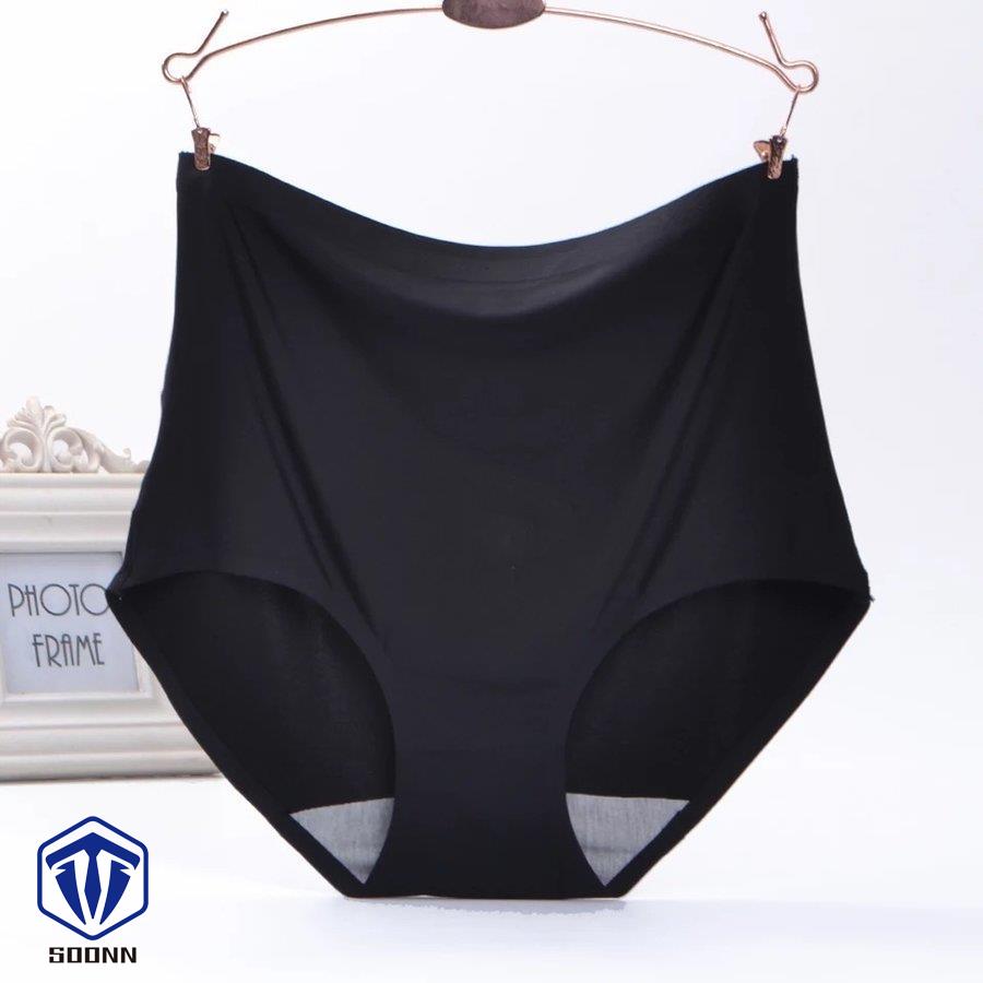 スタンダードショーツ シームレス フルバックショーツ 単品 パンツ パンティー 大きいサイズ お腹すっぽり ハイウエスト レディース インナー 深履き 