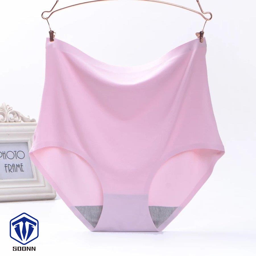 スタンダードショーツ シームレス フルバックショーツ 単品 パンツ パンティー 大きいサイズ お腹すっぽり ハイウエスト レディース インナー 深履き 