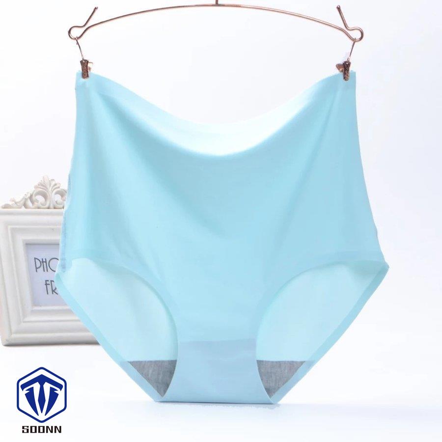 スタンダードショーツ シームレス フルバックショーツ 単品 パンツ パンティー 大きいサイズ お腹すっぽり ハイウエスト レディース インナー 深履き 