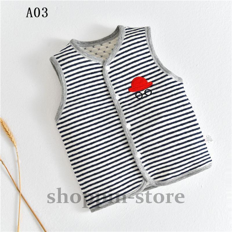 ベビーベスト春秋冬外着赤ちゃん小さな馬クリップ暖かい綿新生児子供ベスト男性と女性の純粋な綿は 肩をすることができます。  